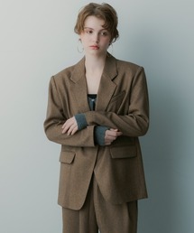 SERENO（セレーノ）の「オーバーサイズ スウィッチングジャケット（テーラードジャケット）」