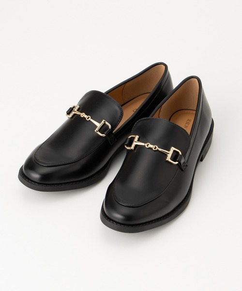 Honeys(ハニーズ)の「シンプルビットローファー(ローファー・レディース・ブラック・L/LL/M/S)」の5枚目の写真