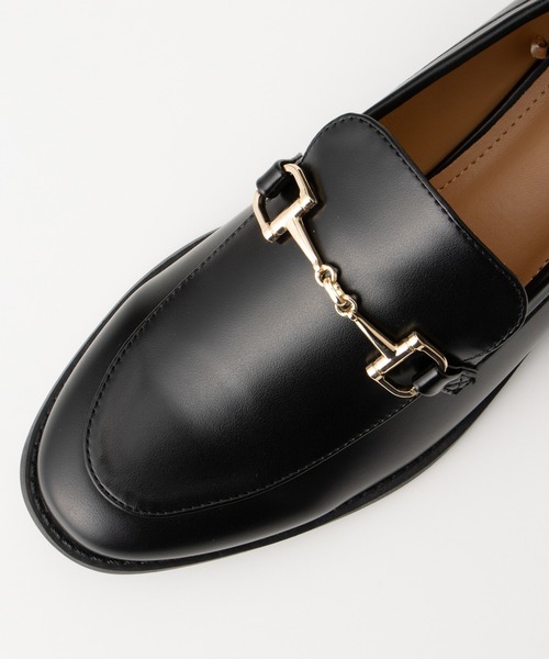 Honeys(ハニーズ)の「シンプルビットローファー(ローファー・レディース・ブラック・L/LL/M/S)」の10枚目の写真