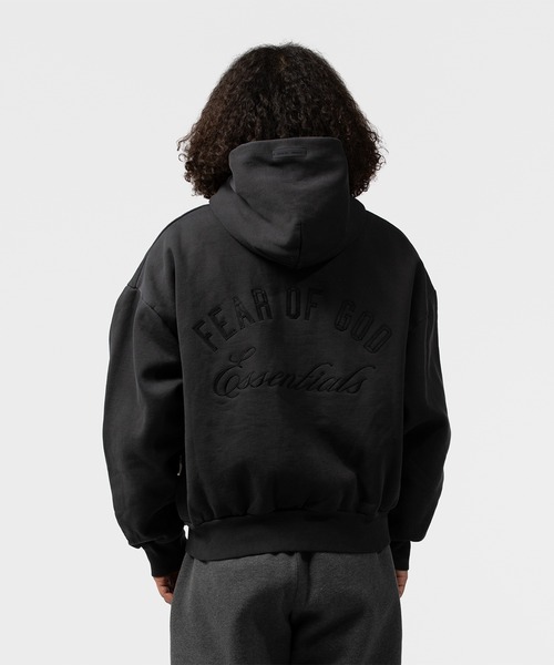 FOG ESSENTIALS（エフオージーエッセンシャルズ）の「ESSENTIALS Classic Full Zip Hoodie  エッセンシャルズ（パーカー・メンズ・ブラック・LARGE/MEDIUM/SMALL/X-LARGE）」の8枚目の写真