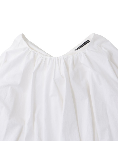 TSURU by Mariko Oikawa（ツルバイマリコオイカワ）の「TSURU by Mariko Oikawa / Mou(バックリボンコットンブラウス BL-1264700)（シャツ/ブラウス・レディース・ホワイト・38）」の13枚目の写真