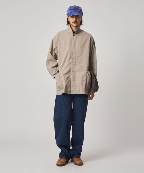 Steven Alan（スティーブンアラン）の「＜Steven Alan＞ C/L/RM キャンバス ワーク ジャケット（カバーオール・メンズ・ベージュ/ダークグレー・L/M/S）」の4枚目の写真