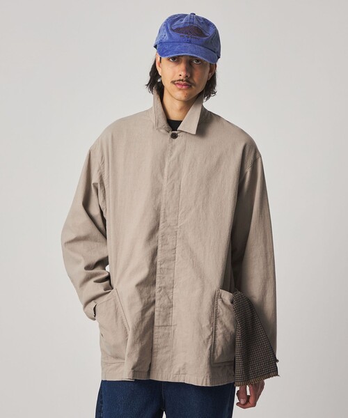 Steven Alan（スティーブンアラン）の「＜Steven Alan＞ C/L/RM キャンバス ワーク ジャケット（カバーオール・メンズ・ベージュ/ダークグレー・L/M/S）」の8枚目の写真