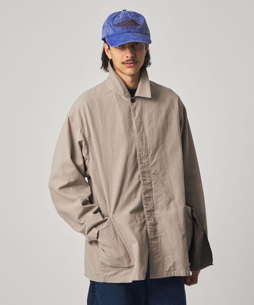 Steven Alan（スティーブンアラン）の「＜Steven Alan＞ C/L/RM キャンバス ワーク ジャケット（カバーオール・メンズ・ベージュ/ダークグレー・L/M/S）」の10枚目の写真