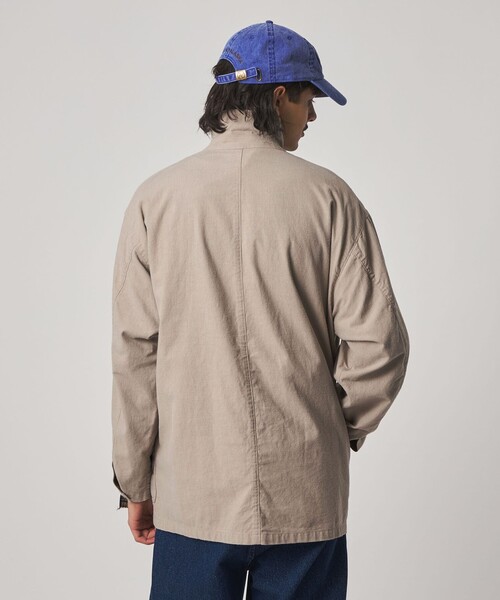 Steven Alan（スティーブンアラン）の「＜Steven Alan＞ C/L/RM キャンバス ワーク ジャケット（カバーオール・メンズ・ベージュ/ダークグレー・L/M/S）」の11枚目の写真