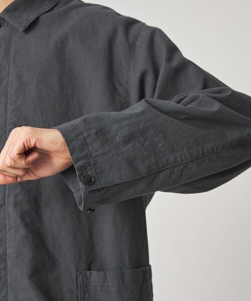 Steven Alan（スティーブンアラン）の「＜Steven Alan＞ C/L/RM キャンバス ワーク ジャケット（カバーオール・メンズ・ベージュ/ダークグレー・L/M/S）」の18枚目の写真