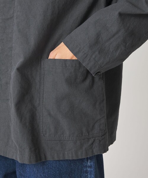 Steven Alan（スティーブンアラン）の「＜Steven Alan＞ C/L/RM キャンバス ワーク ジャケット（カバーオール・メンズ・ベージュ/ダークグレー・L/M/S）」の19枚目の写真