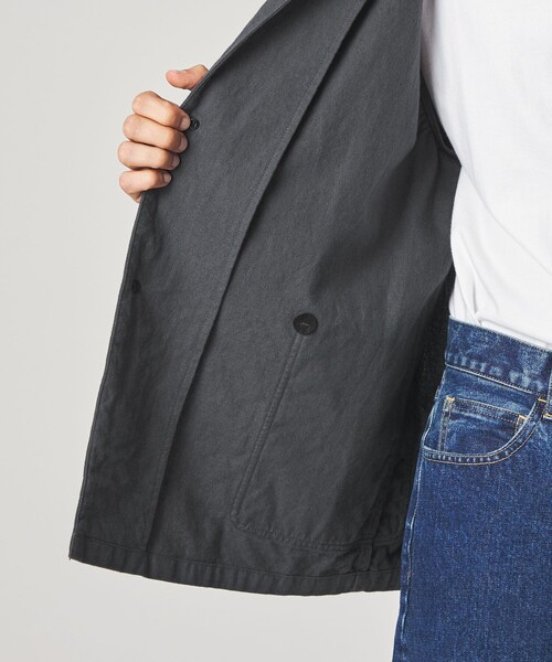 Steven Alan（スティーブンアラン）の「＜Steven Alan＞ C/L/RM キャンバス ワーク ジャケット（カバーオール・メンズ・ベージュ/ダークグレー・L/M/S）」の22枚目の写真