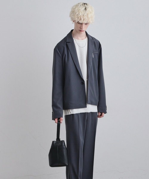 tk.TAKEO KIKUCHI（ティーケータケオキクチ）の「2WAYハンドルクラッチバッグ（クラッチバッグ・メンズ・ブラック系/ベージュ系その他3・00）」の2枚目の写真