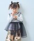 CIAOPANIC TYPY（チャオパニックティピー）の「【KIDS】《ジュニアサイズあり》レイヤードTEE付きアシメチュールチュニック（Tシャツ/カットソー・150）」