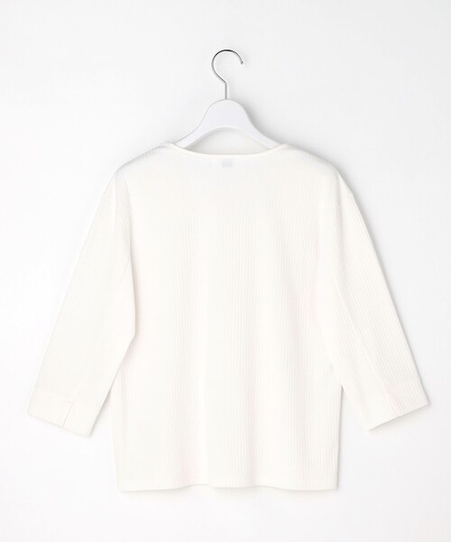 J.PRESS(ジェイプレス)の「針抜きフライス クルーネック カットソー(Tシャツ/カットソー・レディース・ホワイト系・T15/T13)」の15枚目の写真