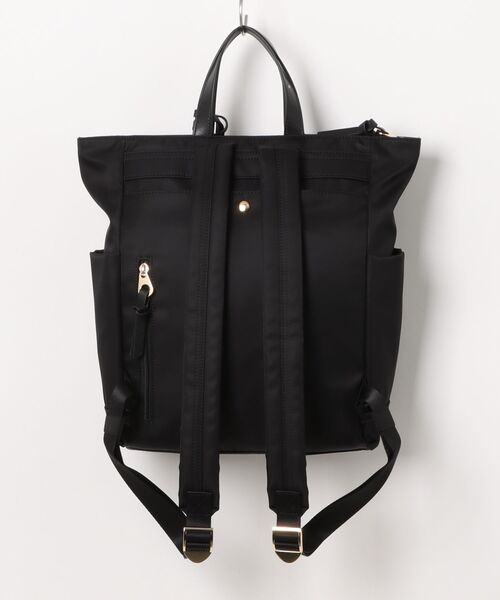 LANVIN en Bleu（ランバンオンブルー）の「グラン 2wayバックパック（バックパック/リュック・レディース・ブラック/グレー・FREE）」の3枚目の写真