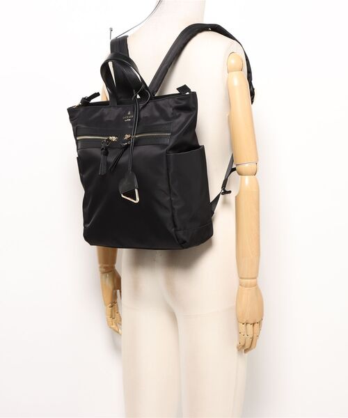 LANVIN en Bleu（ランバンオンブルー）の「グラン 2wayバックパック（バックパック/リュック・レディース・ブラック/グレー・FREE）」の6枚目の写真