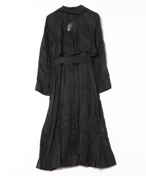 ALLSAINTS(オールセインツ)の「LIZIE DOUBLE BREASTED TRENCH COAT | LIZIE ダブル ブレスト トレンチ コート(トレンチコート・レディース・ブラック・M/L/XS/S)」の2枚目の写真