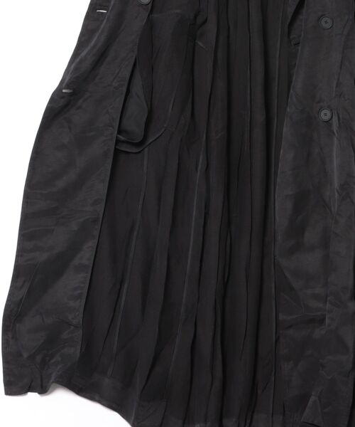ALLSAINTS(オールセインツ)の「LIZIE DOUBLE BREASTED TRENCH COAT | LIZIE ダブル ブレスト トレンチ コート(トレンチコート・レディース・ブラック・M/L/XS/S)」の3枚目の写真