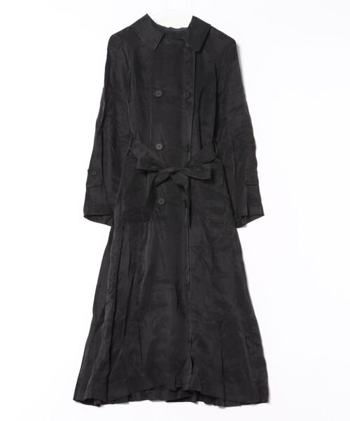 ALLSAINTS(オールセインツ)の「LIZIE DOUBLE BREASTED TRENCH COAT | LIZIE ダブル ブレスト トレンチ コート(トレンチコート・レディース・ブラック・M/L/XS/S)」の10枚目の写真
