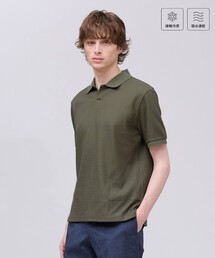 クールビズ対応【接触冷感 / 吸水速乾】【J.PRESS PREMIUM JERSEY】スキッパー ポロシャツ