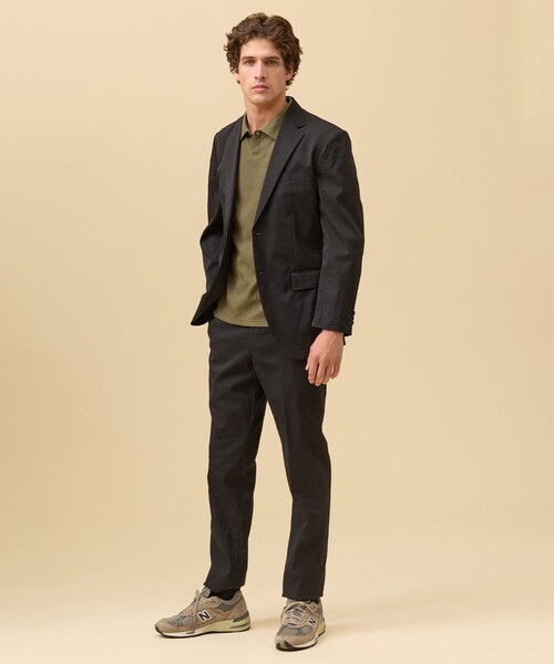 J.PRESS(ジェイプレス)の「クールビズ対応【接触冷感 / 吸水速乾】【J.PRESS PREMIUM JERSEY】スキッパー ポロシャツ(ポロシャツ・メンズ・ネイビー系/カーキ系/ブラウン系/ホワイト系/グレー系・X-LARGE/LARGE/MEDIUM/SMALL)」の13枚目の写真