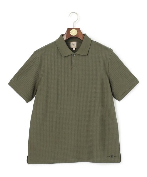 J.PRESS(ジェイプレス)の「クールビズ対応【接触冷感 / 吸水速乾】【J.PRESS PREMIUM JERSEY】スキッパー ポロシャツ(ポロシャツ・メンズ・ネイビー系/カーキ系/ブラウン系/ホワイト系/グレー系・X-LARGE/LARGE/MEDIUM/SMALL)」の14枚目の写真