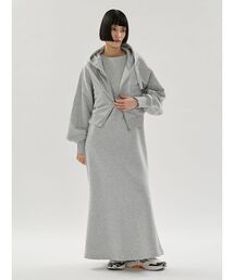 emmi | 裏毛フーディー×ワンピースセット(ワンピース)