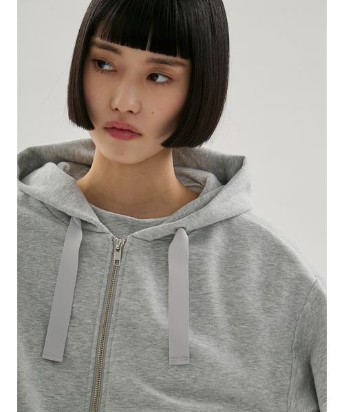 emmi（エミ）の「裏毛フーディー×ワンピースセット（ワンピース・レディース・グレー/ブラック・1/0）」の14枚目の写真