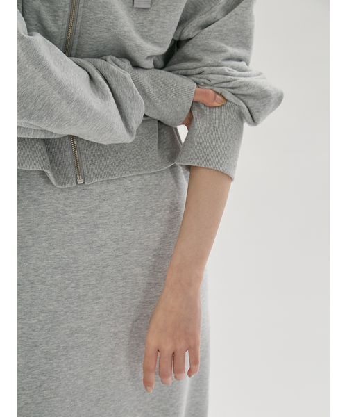 emmi（エミ）の「裏毛フーディー×ワンピースセット（ワンピース・レディース・グレー/ブラック・1/0）」の15枚目の写真
