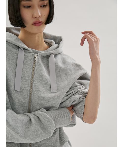 emmi（エミ）の「裏毛フーディー×ワンピースセット（ワンピース・レディース・グレー/ブラック・1/0）」の16枚目の写真