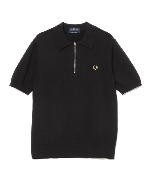 別注】FRED PERRY / Half-Zip Knit Polo（ポロシャツ）｜FRED PERRY