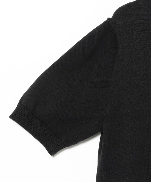 FRED PERRY(フレッドペリー)の「【別注】FRED PERRY / Half-Zip Knit Polo(ポロシャツ・メンズ・ネイビー/ブラック・S/M/L/XL)」の5枚目の写真