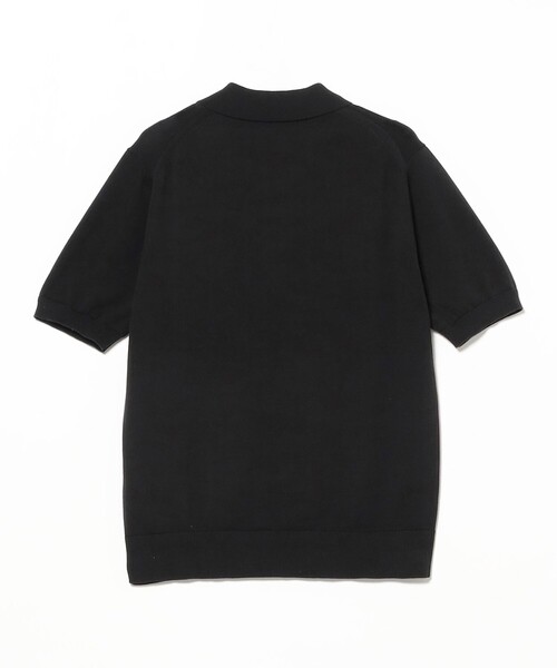 FRED PERRY(フレッドペリー)の「【別注】FRED PERRY / Half-Zip Knit Polo(ポロシャツ・メンズ・ネイビー/ブラック・S/M/L/XL)」の6枚目の写真