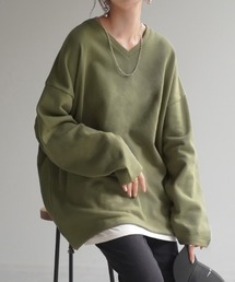 「 Tシャツ以上の満足感 」 綿100% Vネックスウェット