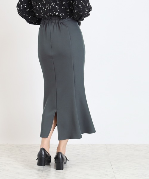 ASTORIA ODIER（アストリアオディール）の「細ベルトマーメイドスカート（スカート・レディース・ベージュ/イエロー/チャコールグレー・SMALL/MEDIUM/LARGE）」の13枚目の写真