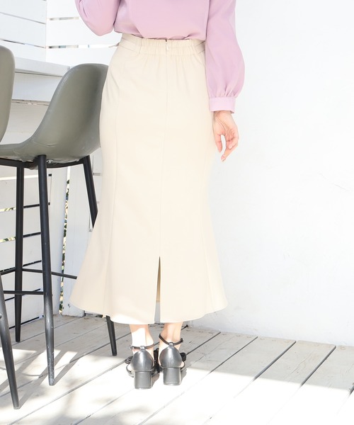 ASTORIA ODIER（アストリアオディール）の「細ベルトマーメイドスカート（スカート・レディース・ベージュ/イエロー/チャコールグレー・SMALL/MEDIUM/LARGE）」の10枚目の写真