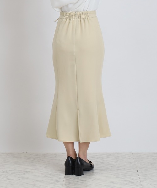 ASTORIA ODIER（アストリアオディール）の「細ベルトマーメイドスカート（スカート・レディース・ベージュ/イエロー/チャコールグレー・SMALL/MEDIUM/LARGE）」の17枚目の写真