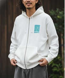 BANKS | HOODIE/BANKS JOURNAL/バンクスジャーナル バッグプリント ロゴプリント ジップパーカー(パーカー)
