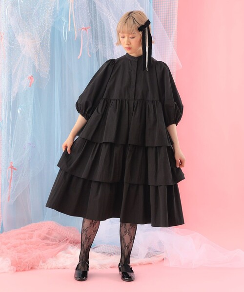 CAROLINA GLASER（カロリナ グレイサー）の「レース タイツ（タイツ/ストッキング・レディース・オフホワイト/ブラック・ONE SIZE）」の12枚目の写真