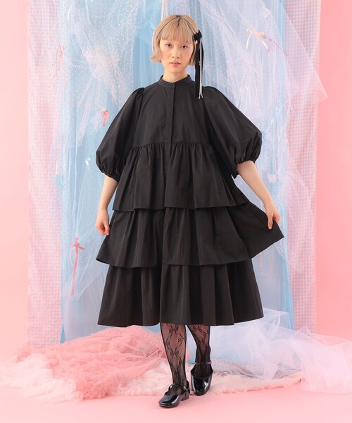 CAROLINA GLASER（カロリナ グレイサー）の「レース タイツ（タイツ/ストッキング・レディース・オフホワイト/ブラック・ONE SIZE）」の13枚目の写真