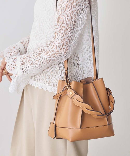 Gready Brilliant(グレディブリリアン)の「2wayハンドルショルダー(ショルダーバッグ・レディース・ブラック/ブラウン/オフホワイト・FREE)」の3枚目の写真