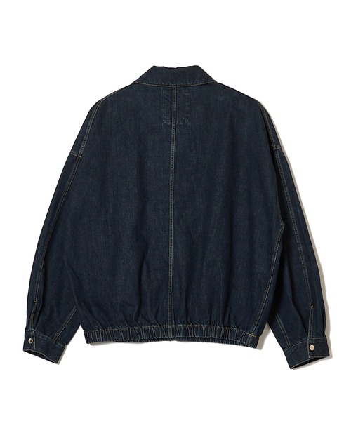 MSML(エムエスエムエル)の「DENIM BLOUSON / ONE WASHED(デニムジャケット・メンズ・インディゴブルー/ブラック・M/L)」の6枚目の写真