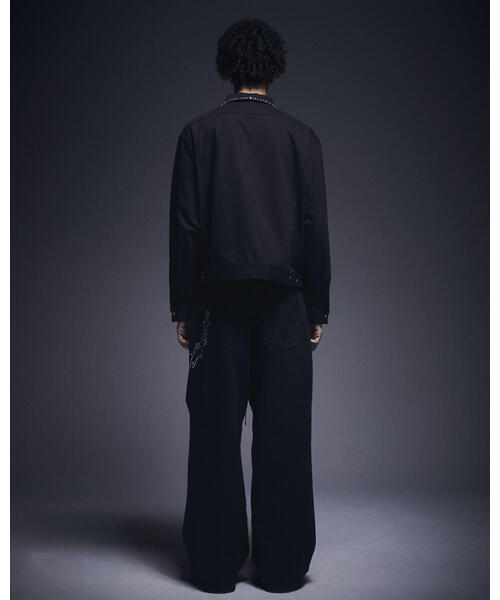 DANKE SCHON(ダンケシェーン)の「DankeSchon/ダンケシェーン/10oz KATURAGI TRUCKER JACKET(その他アウター・レディース・ブラック・M/L)」の5枚目の写真