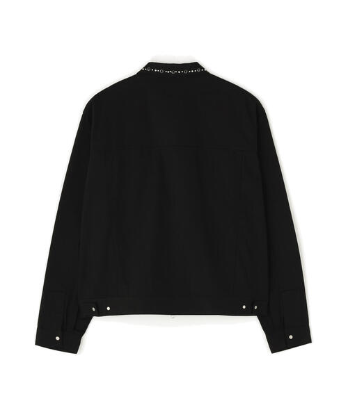 DANKE SCHON(ダンケシェーン)の「DankeSchon/ダンケシェーン/10oz KATURAGI TRUCKER JACKET(その他アウター・レディース・ブラック・M/L)」の7枚目の写真