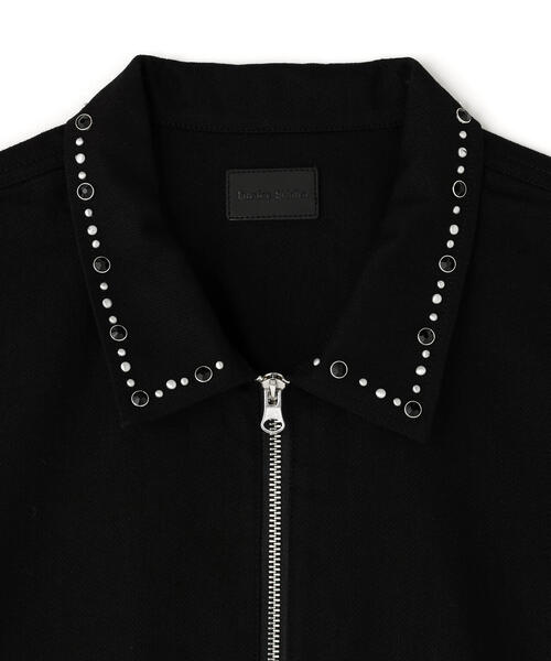 DANKE SCHON(ダンケシェーン)の「DankeSchon/ダンケシェーン/10oz KATURAGI TRUCKER JACKET(その他アウター・レディース・ブラック・M/L)」の8枚目の写真