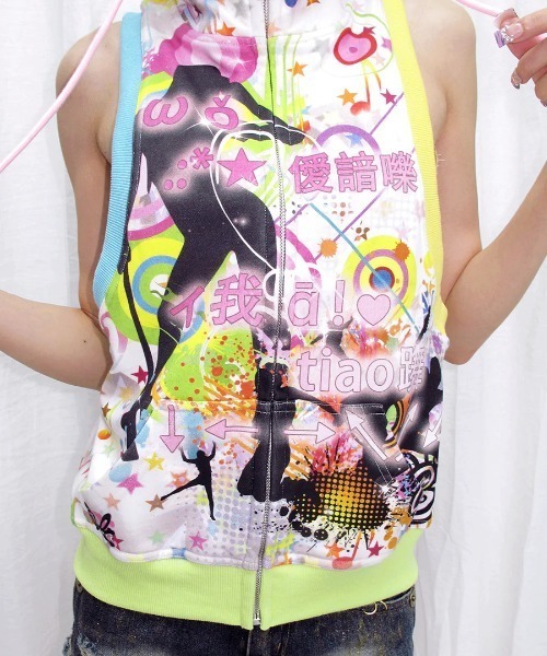 L.H.P(エルエイチピー)の「CFIERCE/フィアス/NOTE ZIPUP TOP(パーカー・レディース・その他24・S/M)」の2枚目の写真