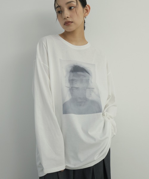 hellam(へラム)の「アソートフォトロンT(Tシャツ/カットソー・レディース・ホワイト系3/ホワイト系2/ホワイト系1・FREE)」の17枚目の写真