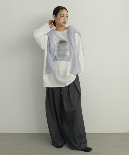 hellam(へラム)の「アソートフォトロンT(Tシャツ/カットソー・レディース・ホワイト系3/ホワイト系2/ホワイト系1・FREE)」の20枚目の写真