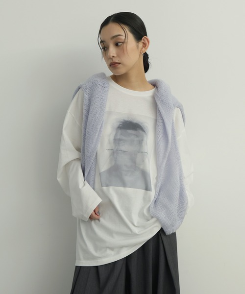 hellam(へラム)の「アソートフォトロンT(Tシャツ/カットソー・レディース・ホワイト系3/ホワイト系2/ホワイト系1・FREE)」の21枚目の写真