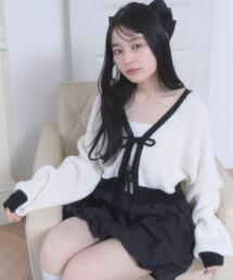 WEGO | WEGO/【26年春新作】リボンカーディガン(カーディガン/ボレロ)