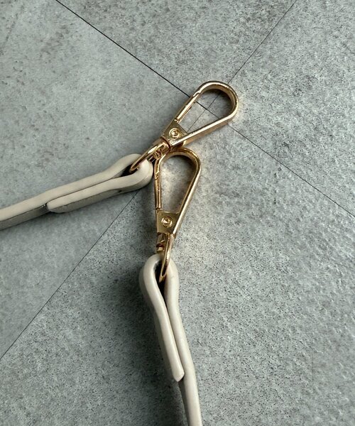 Chez toi（シェトワ）の「バンブーライク2WAYショルダー（トートバッグ・レディース・ライトグレー/ブラウン/ブラック・FREE）」の19枚目の写真