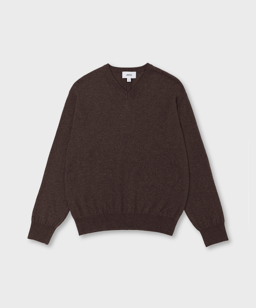 JUAN HOMME(ジュアンオム)の「リファインドVネックニット(ブラウン)(ニット/セーター・メンズ・その他・LARGE/MEDIUM)」の8枚目の写真