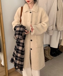 center i（センターアイ）の「ボアステンカラーコート（ステンカラーコート）」